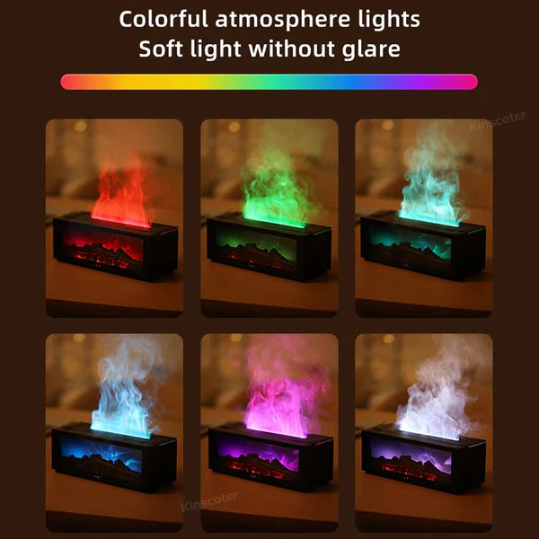 New Flame Diffuser – 3D Fireplace Ambiance